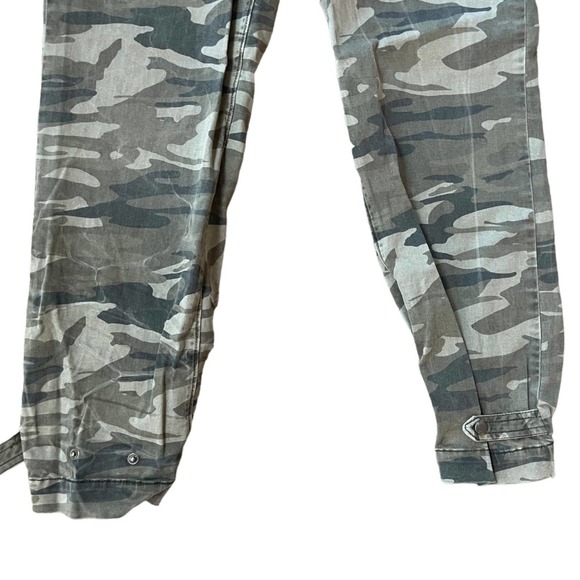 Camo Joggers Express Army High Rise Stretchy Joggers Size 4 Camo Denim - Picture 9 of 10